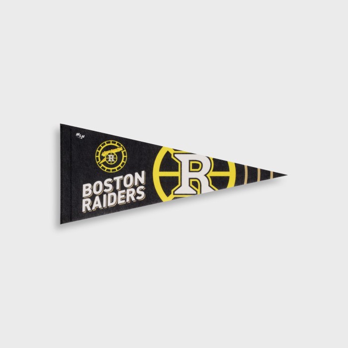 Boston Raiders Felt Pennant