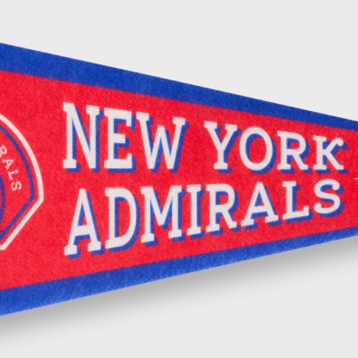 New York Admirals Felt Pennant